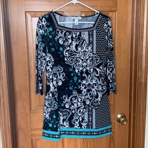 White House black market tunic dress